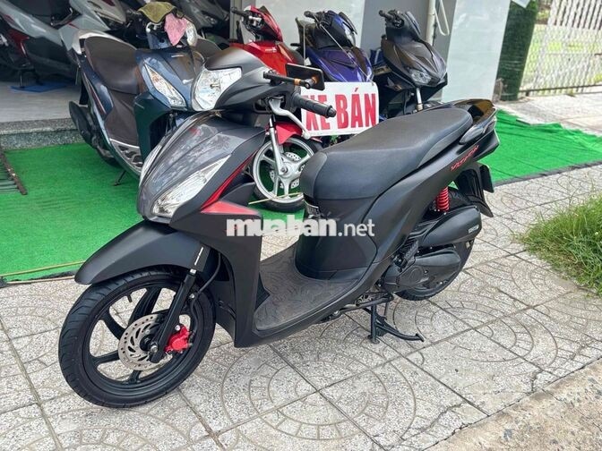 Honda Vision 2018 khoa smk Đen nhám 20879 km