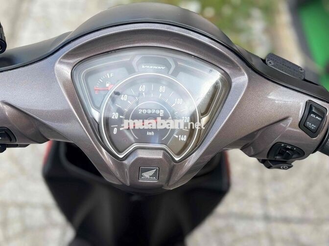 Honda Vision 2018 khoa smk Đen nhám 20879 km