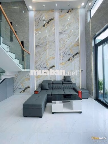 🏠 Nhà mới 100% 3phòng + đúc lửng, Đông Thạnh Hóc Môn cho thuê 🏠