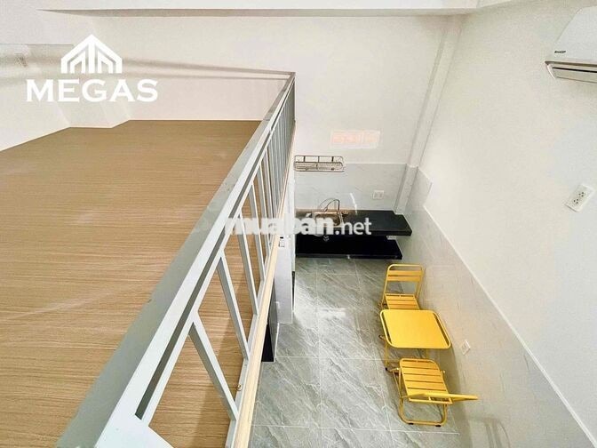 ✅Pass 1P Gác Mới Xây _ Full Nội Thất Mới _ Ngay ĐH Huflit, Song Hành