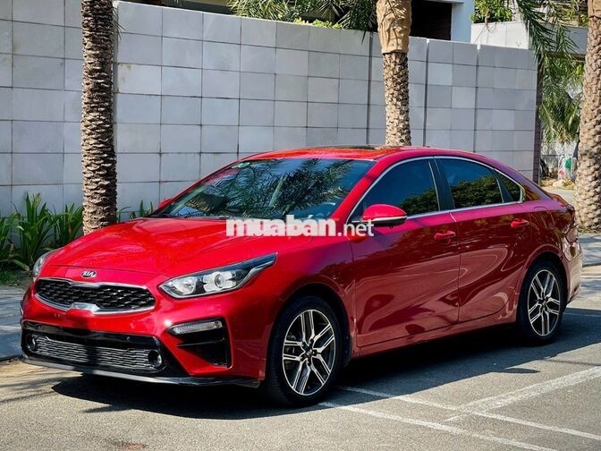 Kia Cerato Luxury 2021 Đỏ 75654 km