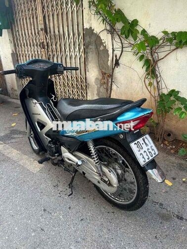 Honda Wave 100 Xanh Bạc Đen