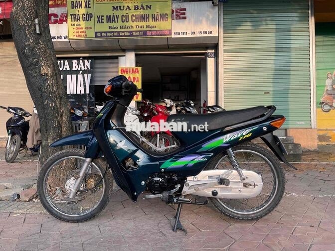 Honda Wave Thái 110 Xanh Thái Lan