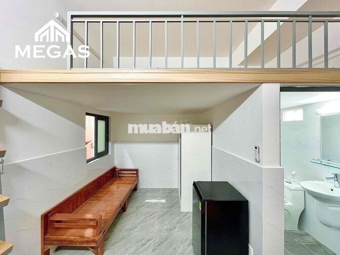 ✅Pass 1P Gác Mới Xây _ Full Nội Thất Mới _ Ngay ĐH Huflit, Song Hành