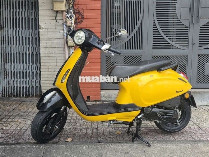 Tay Ga 50cc.Detech Bossym 2022 Vàng.BiểnTP