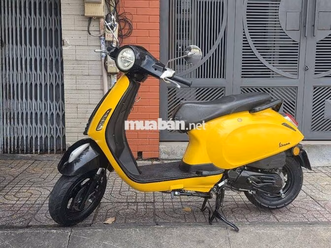 Tay Ga 50cc.Detech Bossym 2022 Vàng.BiểnTP