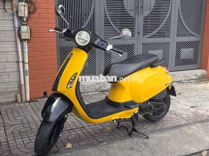 Tay Ga 50cc.Detech Bossym 2022 Vàng.BiểnTP