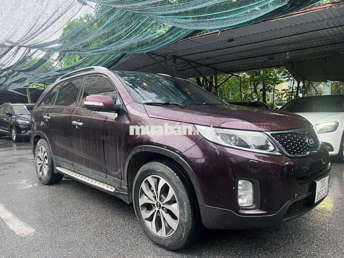 Kia Sorento 2016 Xăng 11 vạn Đỏ mận