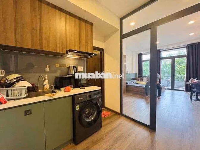 Phòng 35m2_ Studio ban công _ Đầy đủ nội thất_ 222/1 Bùi Đình Tuý