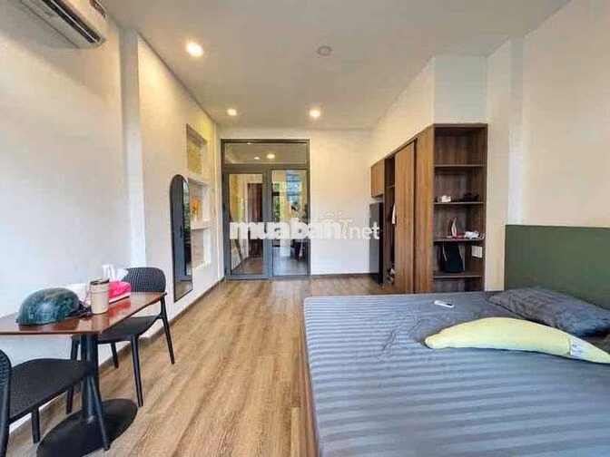Phòng 35m2_ Studio ban công _ Đầy đủ nội thất_ 222/1 Bùi Đình Tuý