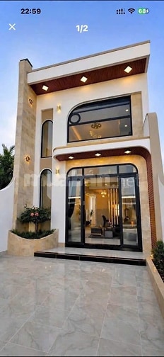 Nhà Mới Xây Tân An Hội,1 Trệt 1 Lầu,DT 100m2  Sổ Riêng