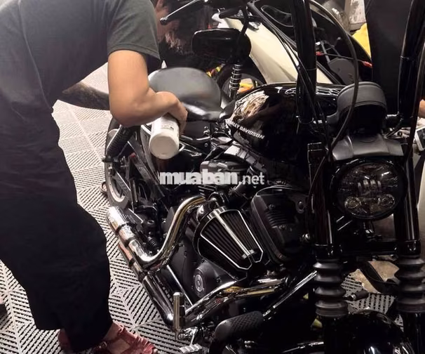 Harley Davidson Iron 883 2015 Đen. Độ full bobber