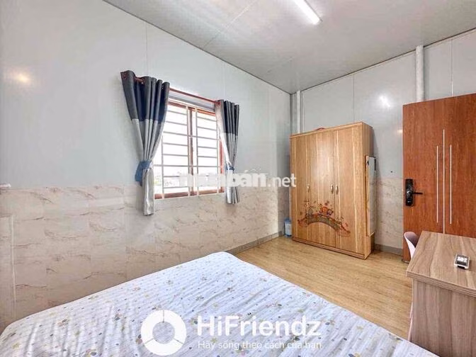 PHÒNG CỬA SỔ LỚN THOÁNG FULL NỘI THẤT CÓ MÁY GIẶT RIÊNG GẦN BÀ HOM