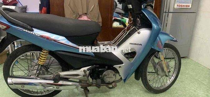 Honda Wave RS Xanh bạc
