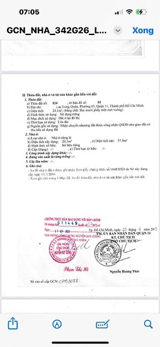 BÁN NHÀ MT HÒA BÌNH, P.5, Q.11, 13 TỶ