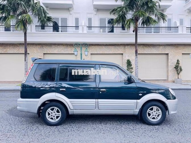 Mitsubishi Jolie 2005 Xanh rêu Số sàn 7 chổ