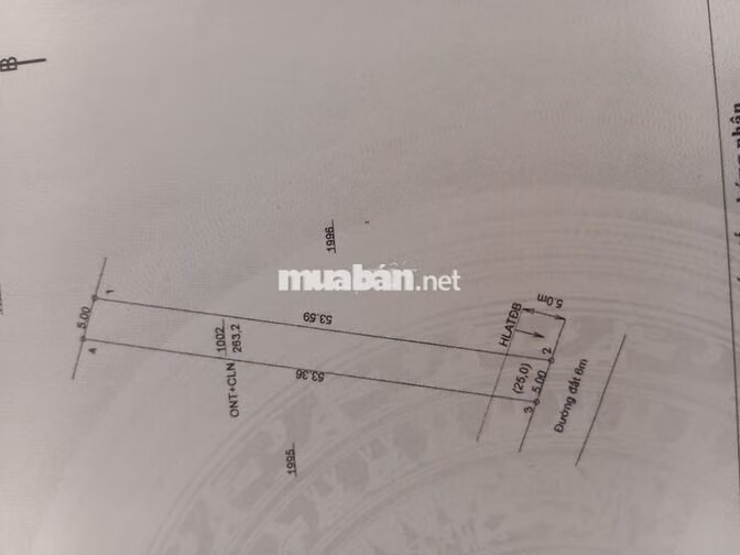 Cần bán đất An Điền, cách DT748 chỉ 400m, thổ cư 100m2