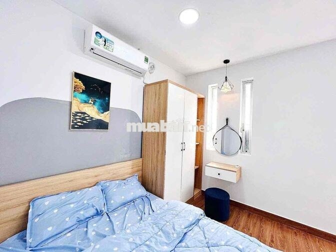 Trống sẵn phòng Full NT-CỬA SỔ TRỜI-Tách bếp-Trung tâm Bay