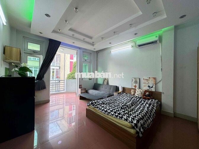 cho thuê phòng trọ full nội thất ban công Lê Văn Sỹ ph Nhiêu Lộc quận3