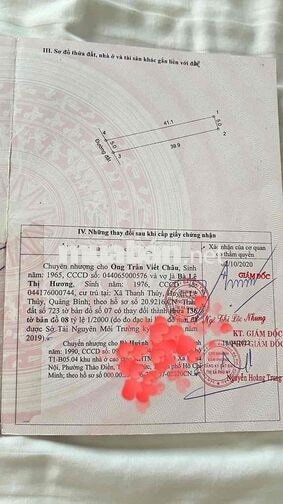 Chính chủ cần bán gấp đất Châu Pha
