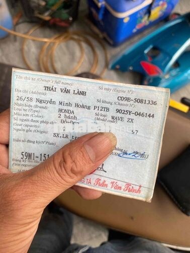 wave zx 2005 chính chủ