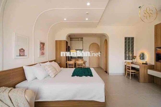 Phòng studio, ban công_diện tích 40m2_hẻm 1 Hoa Lan
