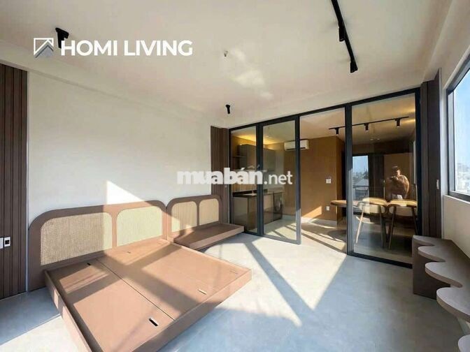 Căn hộ 1pn 40m2 ban công - Võ Thị Sáu Quận 1, gần CV Lê Văn Tám