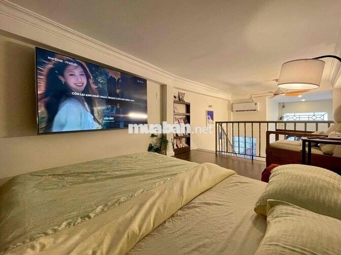 CHO THUÊ CĂN HỘ CÓ GÁC CÓ CHO HOMESTAY FULL NỘI THẤT CAO CẤP TRUNG TAM