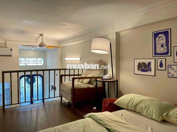CHO THUÊ CĂN HỘ CÓ GÁC CÓ CHO HOMESTAY FULL NỘI THẤT CAO CẤP TRUNG TAM
