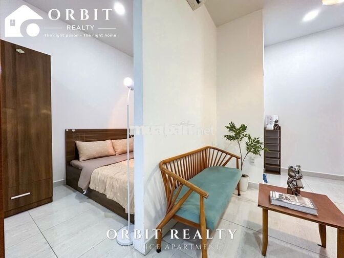 Căn hộ 1 phòng ngủ  ngay bùi đình túy full nội thất thang máy hầm xe !