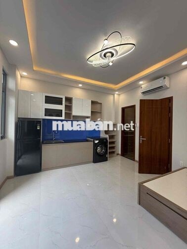 Studio ban công full nội thất máy giặt riêng mới khai trương