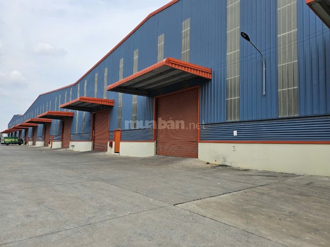 Cho thuê xưởng 13.300m2 CCN Kiến Thành, Long An - Giá 3.5 usd/m2