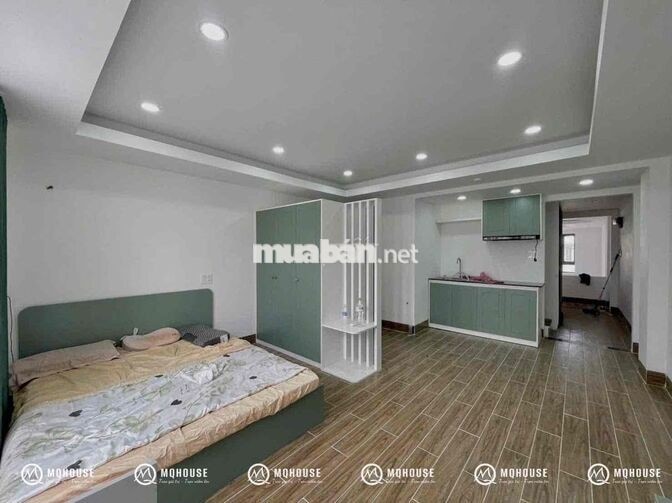 🚩Căn Hộ Full Nội Thất _ Cửa Sổ Lớn 🚩Mới Xây 100% ngay Cvpm Quang Trung