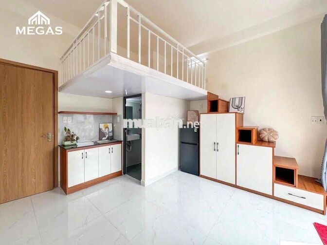 PHÒNG DUPLEX BAN CÔNG - NGAY MEGA MARKET - CẦU VƯỢT TÂN THỚI HIỆP