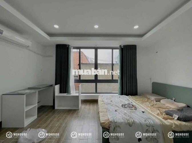 🚩Căn Hộ Full Nội Thất _ Cửa Sổ Lớn 🚩Mới Xây 100% ngay Cvpm Quang Trung