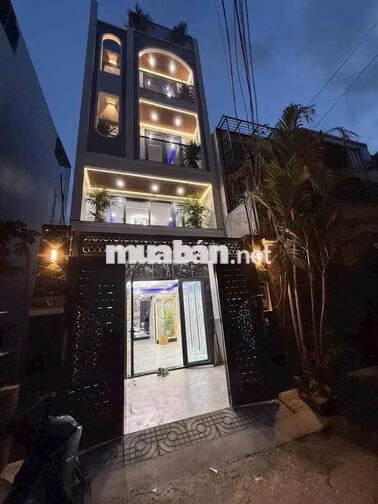BÁN NHÀ NGAY EMART PHAN HUY ÍCH CÓ THANG MÁY Ô TÔ VÀO NHÀ