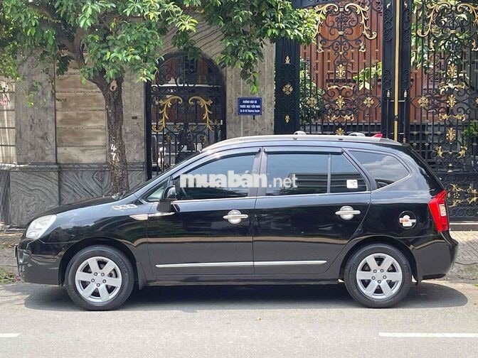 Kia Carens 2008 Dầu Số sàn Đen 100000 km