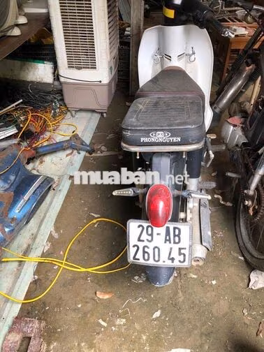 Xe máy 50cc Ally NE 50SE Trắng Chính hãng