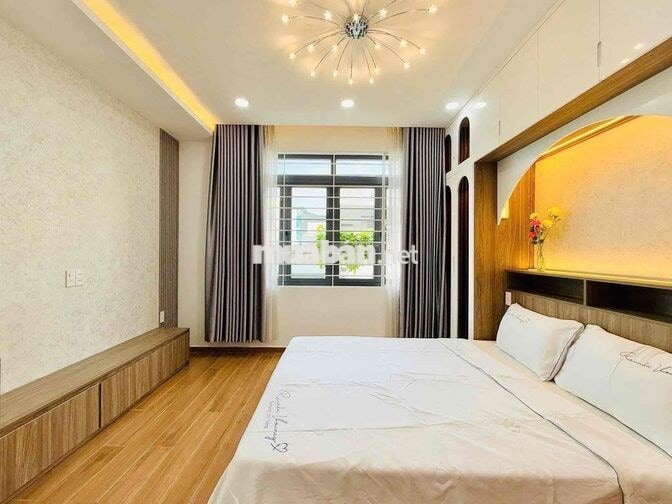 Nhà Phố Khu Đồng Bộ Phan Huy Ích 3Lầu 4PN Full Nội Thất 18tr