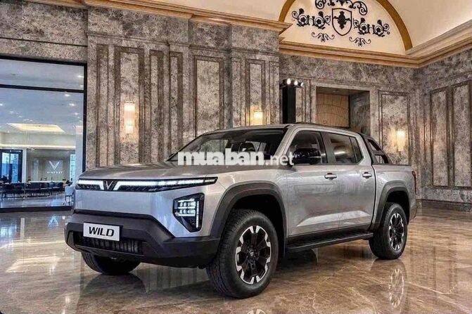 VinFast VF Wild 2026 Bán tải điện 750kg 1000km Đỏ
