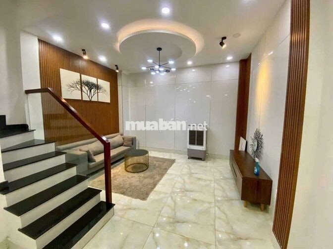 CHO THUÊ NHÀ HẺM XE TẢI THÔNG 4PN 5WC FULL NT NGUYỄN VĂN KHỐI P11