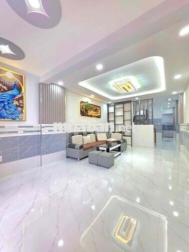 2 tỷ 440 BÁN NHÀ XÂY MỚI 100% MỚI HOÀN THIỆN PHÚ XUÂN THỊ TRẤN NHÀ BÈ