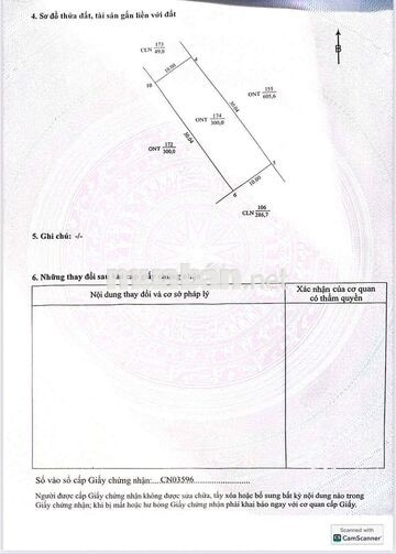 Đất tỉnh lộ 943 gần uỷ ban xã Vĩnh Trạch