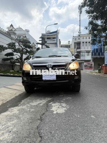 Toyota Innova 2007 bảng G màu Đen