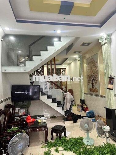 CHO THUÊ NHÀ 1/ liên khu 5-6, 4x14- 3 lầu - 4pn- 5wc - 12tr/th