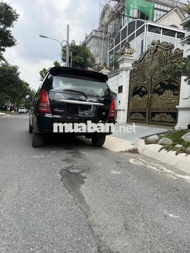 Toyota Innova 2007 bảng G màu Đen
