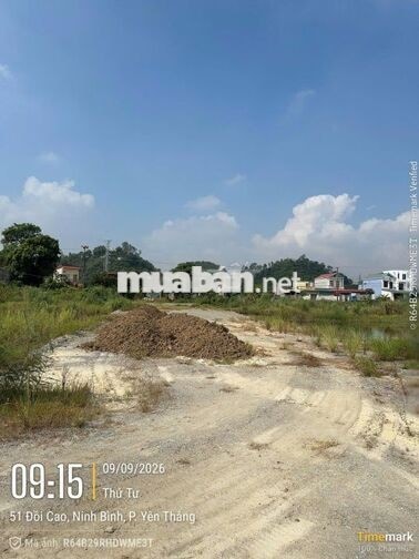 Bán đất nền  tại Đồi cao, Yên Thắng, 3,5 tỷ, 140 m2,