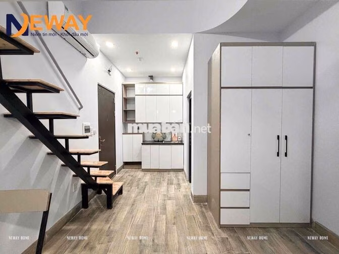 PHÒNG TRỌ GÁC MỚI XÂY FULL NỘI THẤT - CÓ THANG MÁY + HẦM XE + AN NINH