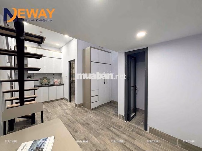 PHÒNG TRỌ GÁC MỚI XÂY FULL NỘI THẤT - CÓ THANG MÁY + HẦM XE + AN NINH