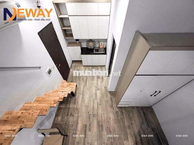 PHÒNG TRỌ GÁC MỚI XÂY FULL NỘI THẤT - CÓ THANG MÁY + HẦM XE + AN NINH